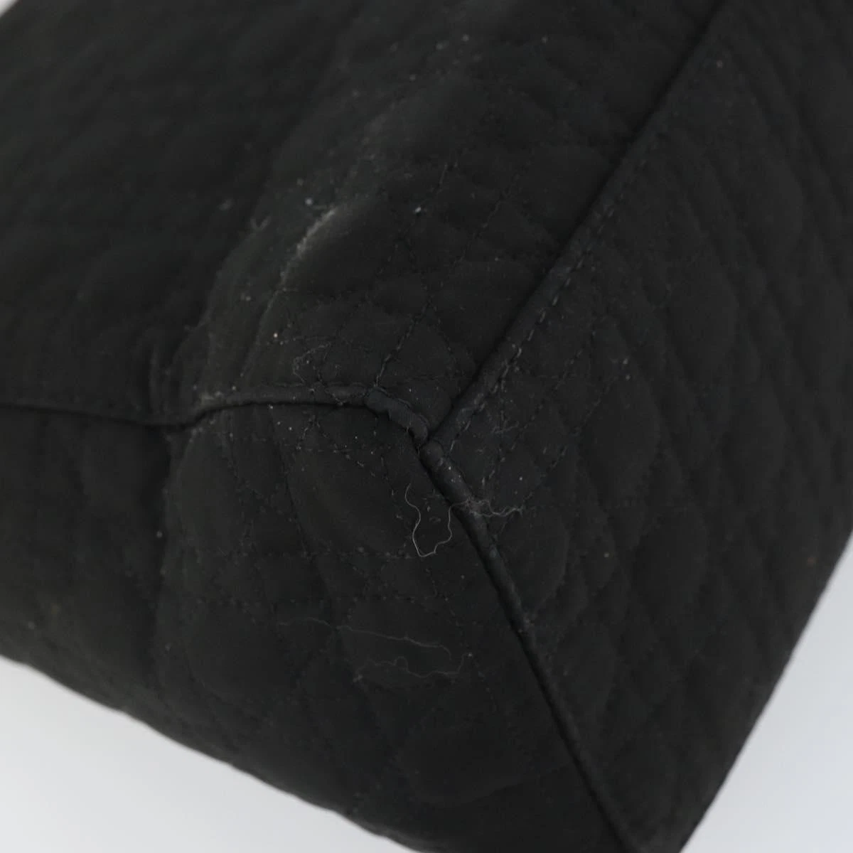$5100 Christian Dior Nylon Cannage Medium Lady Dior Black Gold