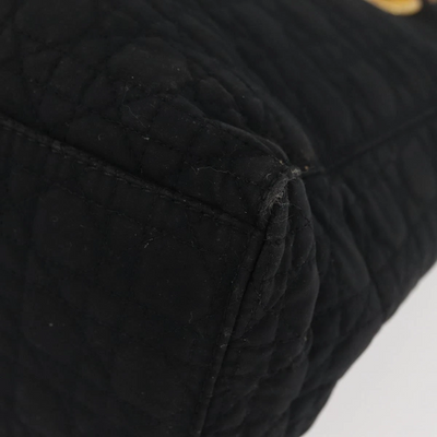 $5100 Dior Nylon Cannage Medium Lady Dior Black