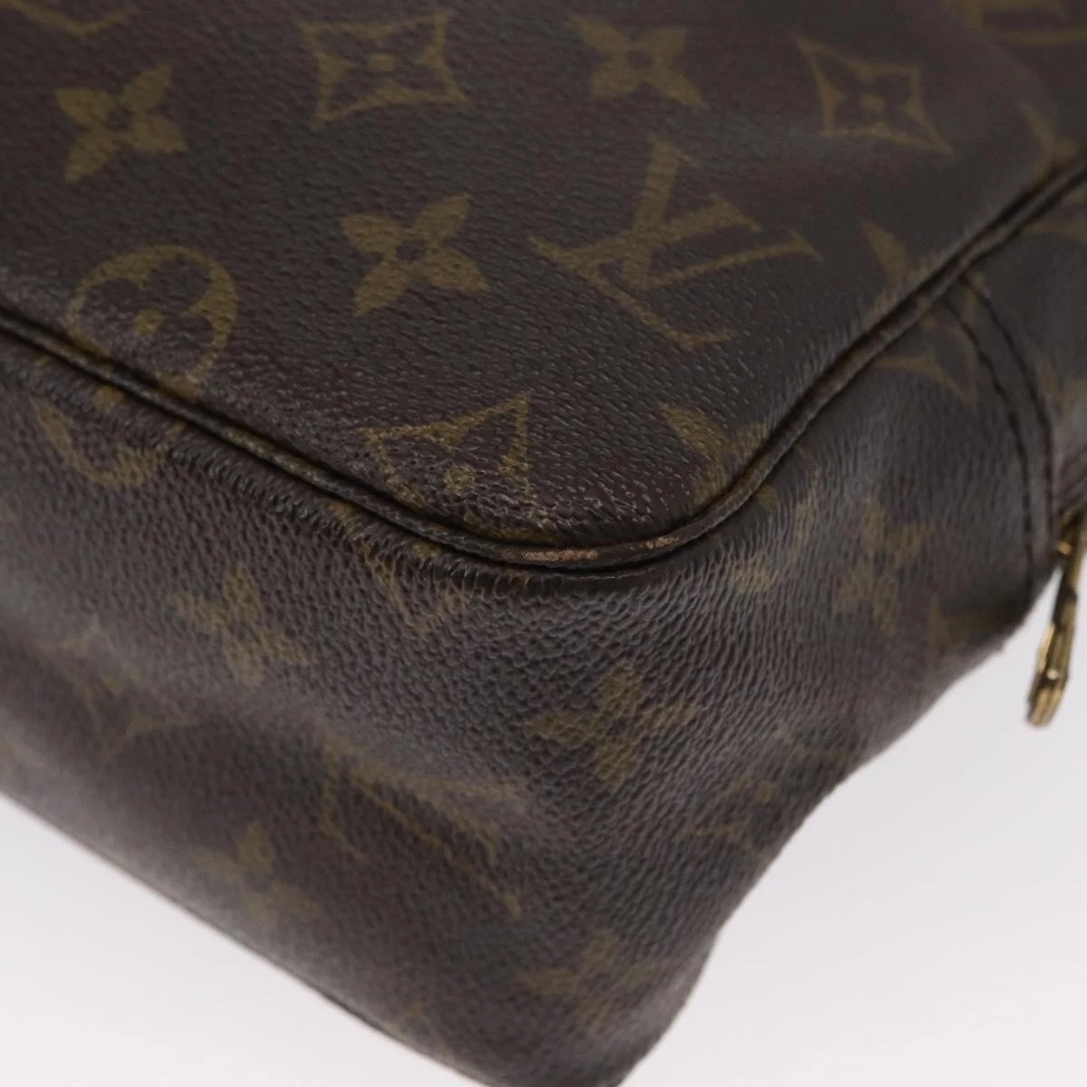 $600 LOUIS VUITTON Monogram Trousse Toilette 28 VINTAGE FRANCE