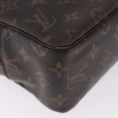 $600 1986 LOUIS VUITTON Monogram Trousse Toilette 28 Clutch Bag 863