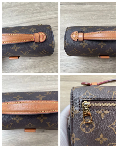 $3350 RFID Louis Vuitton Monogram Pochette Metis East West