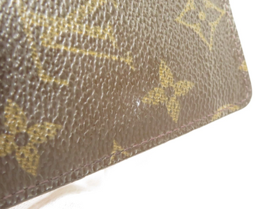 Authentic LOUIS VUITTON Monogram Pocket Organizer de Poche Card Case F#50764