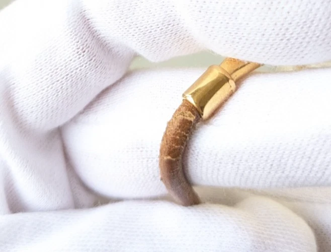 $450 Hermes Jumbo Hook Bracelet Accessory