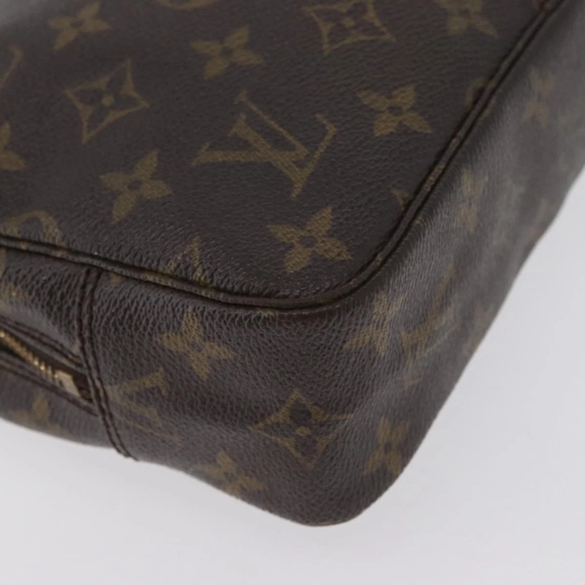 $600 1984 LOUIS VUITTON Monogram Trousse Toilette 23 Clutch Bag 884TH