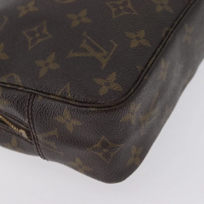 $600 1984 LOUIS VUITTON Monogram Trousse Toilette 23 Clutch Bag 884TH