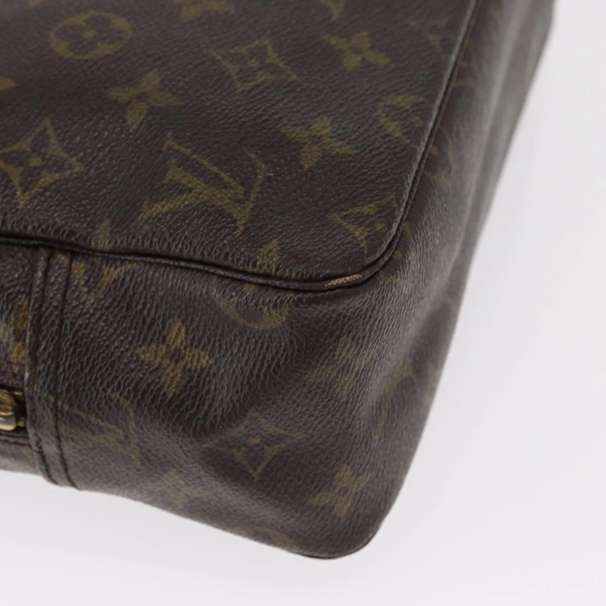 $600 LOUIS VUITTON Monogram Trousse Toilette 28 VINTAGE FRANCE
