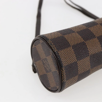 $1560 LOUIS VUITTON Damier Ebene Papillon Pochette VINTAGE
