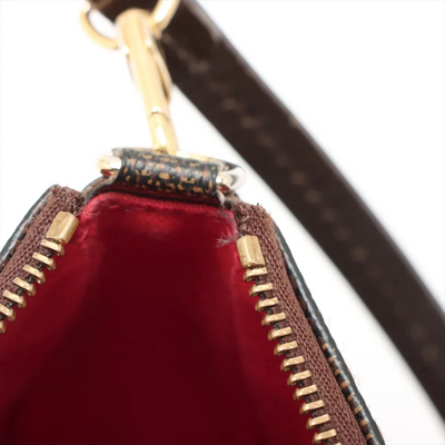 Louis Vuitton Damier Pochette accessoir N41206 Brown