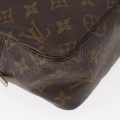 $600 1990 LOUIS VUITTON Monogram Trousse Toilette 28 Clutch Bag NO0930