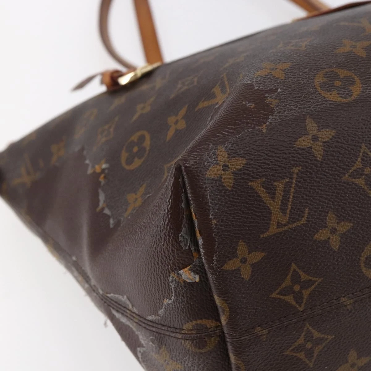 $1490 2016 LOUIS VUITTON Monogram Iena MM Tote Bag FL4166
