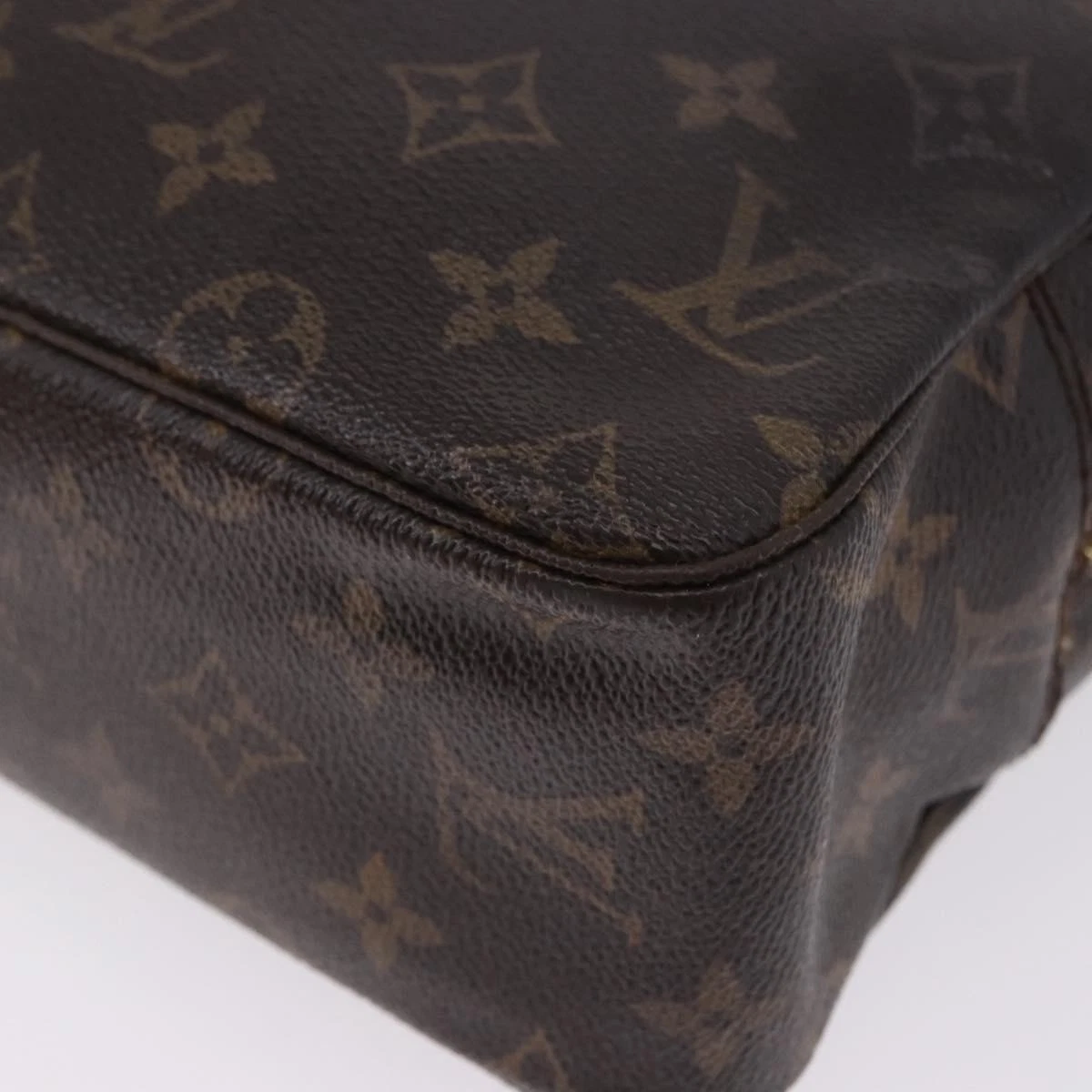 $600 1986 LOUIS VUITTON Monogram Trousse Toilette 28 Clutch Bag 863