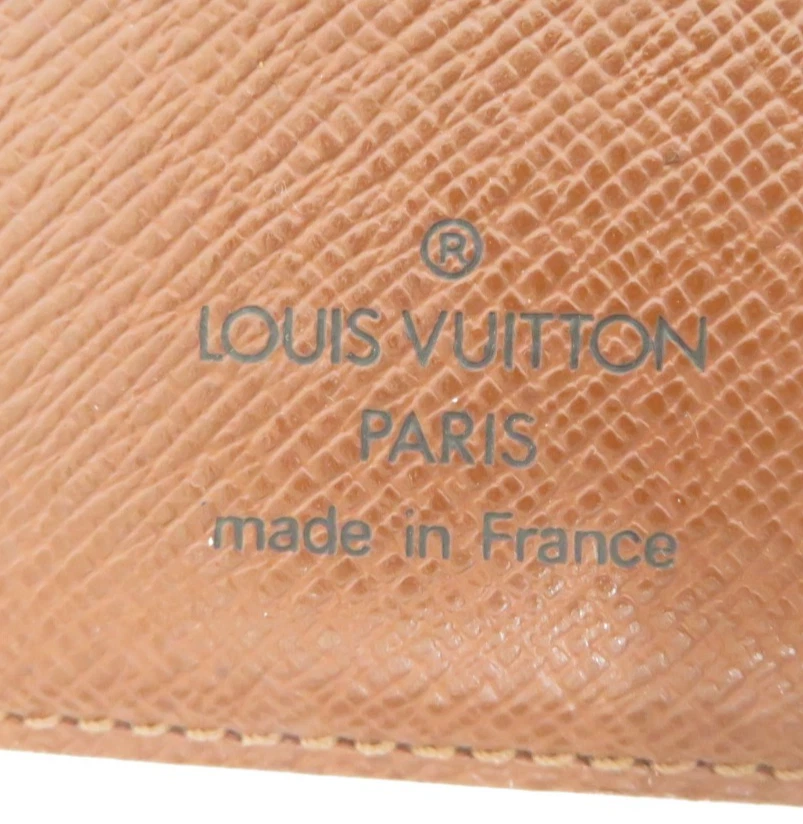 Authentic LOUIS VUITTON Monogram  Agenda PM Day Planner Notebook Cover F#50717