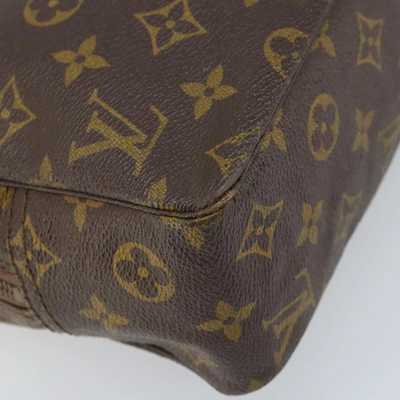 $600 LOUIS VUITTON Monogram Trousse Toilette 28 Clutch Bag VINTAGE