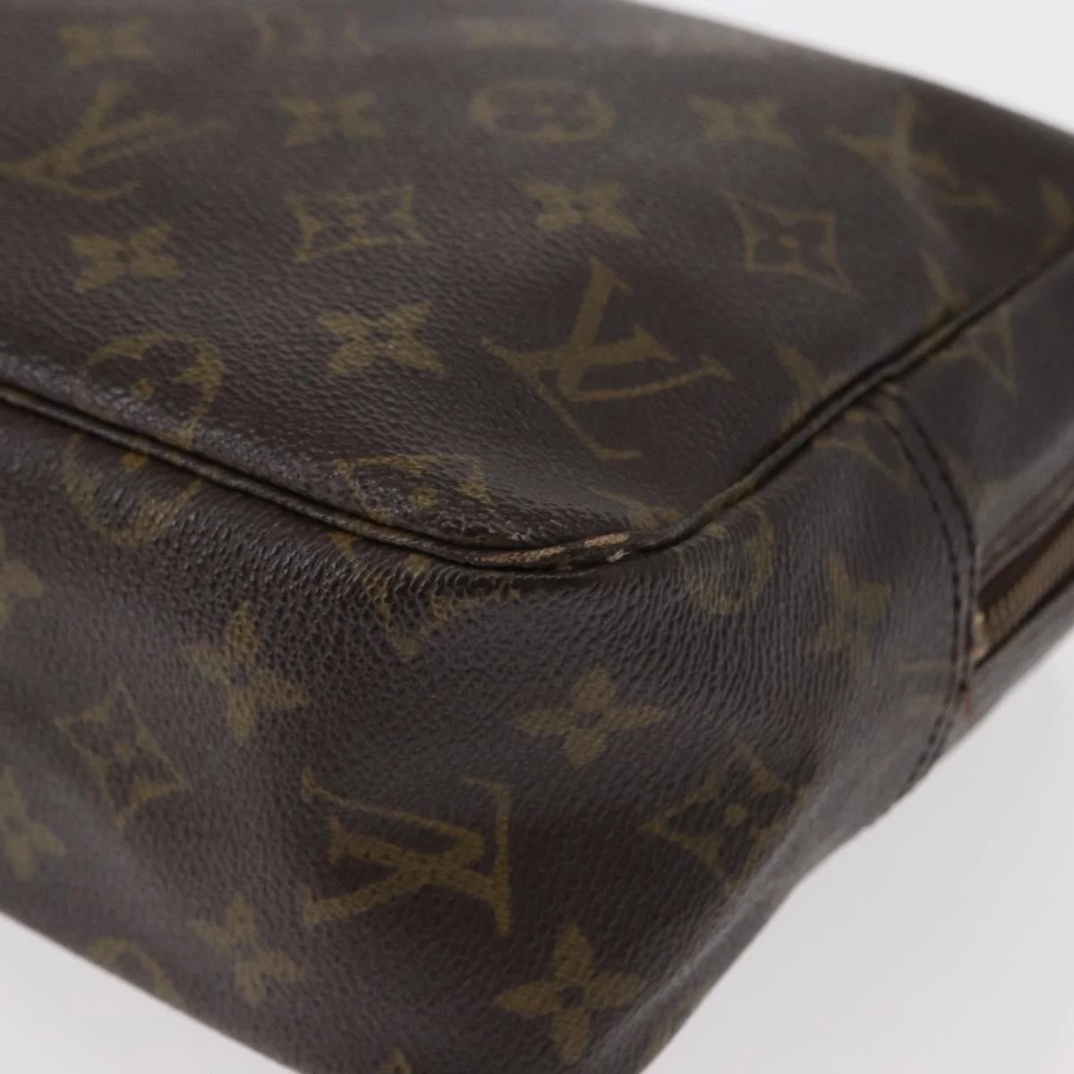 $600 LOUIS VUITTON Monogram Trousse Toilette 28 VINTAGE FRANCE