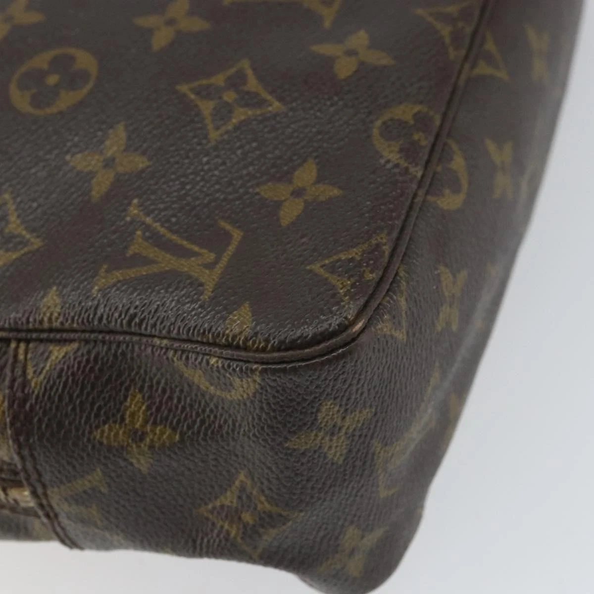 $600 1985 Louis Vuitton Cosmetic Pouch Trousse Toilette 28 851TH