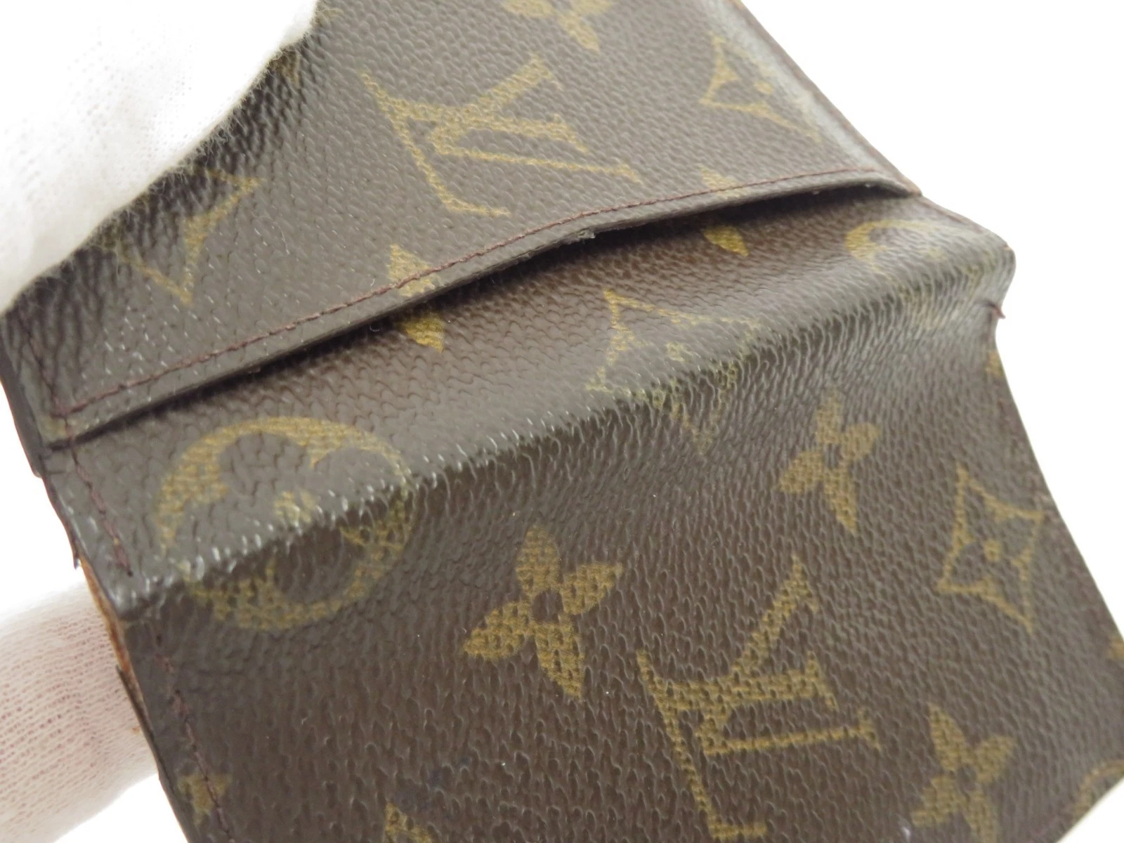 Authentic LOUIS VUITTON Monogram Pocket Organizer de Poche Card Case F#50764