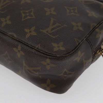 $600 1984 LOUIS VUITTON Monogram Trousse Toilette 23 Clutch Bag 884TH