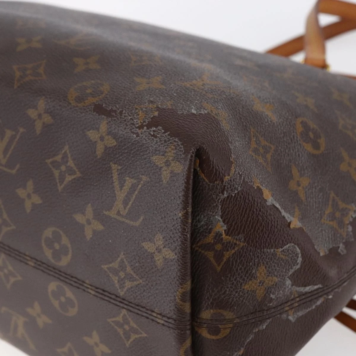$1490 2016 LOUIS VUITTON Monogram Iena MM Tote Bag FL4166