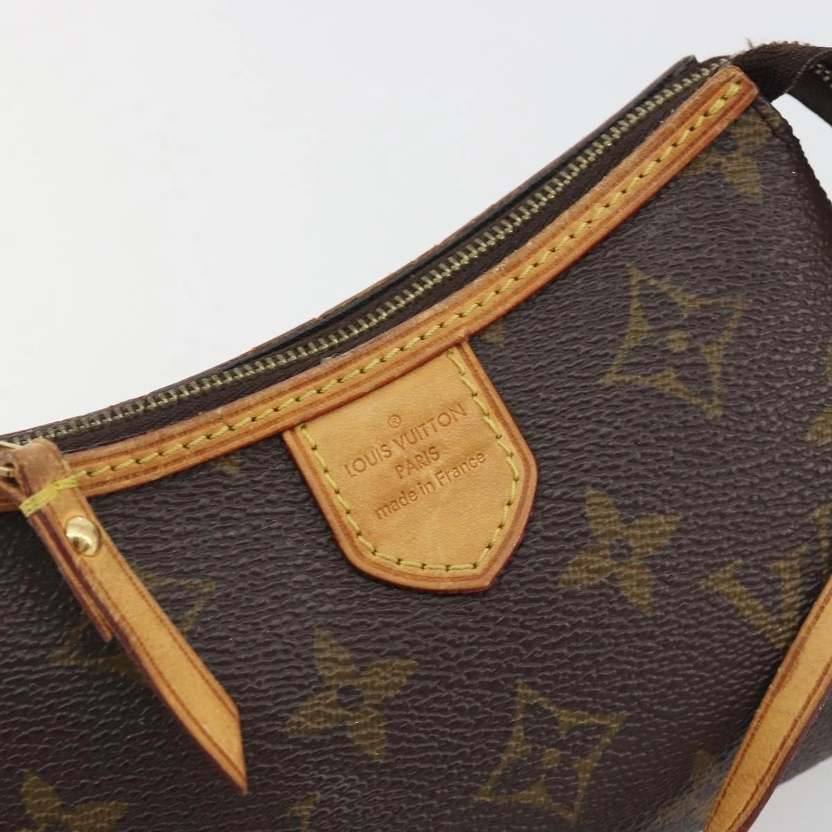 $1250 2010 Louis Vuitton Monogram Mini Pochette Delightful SA1130