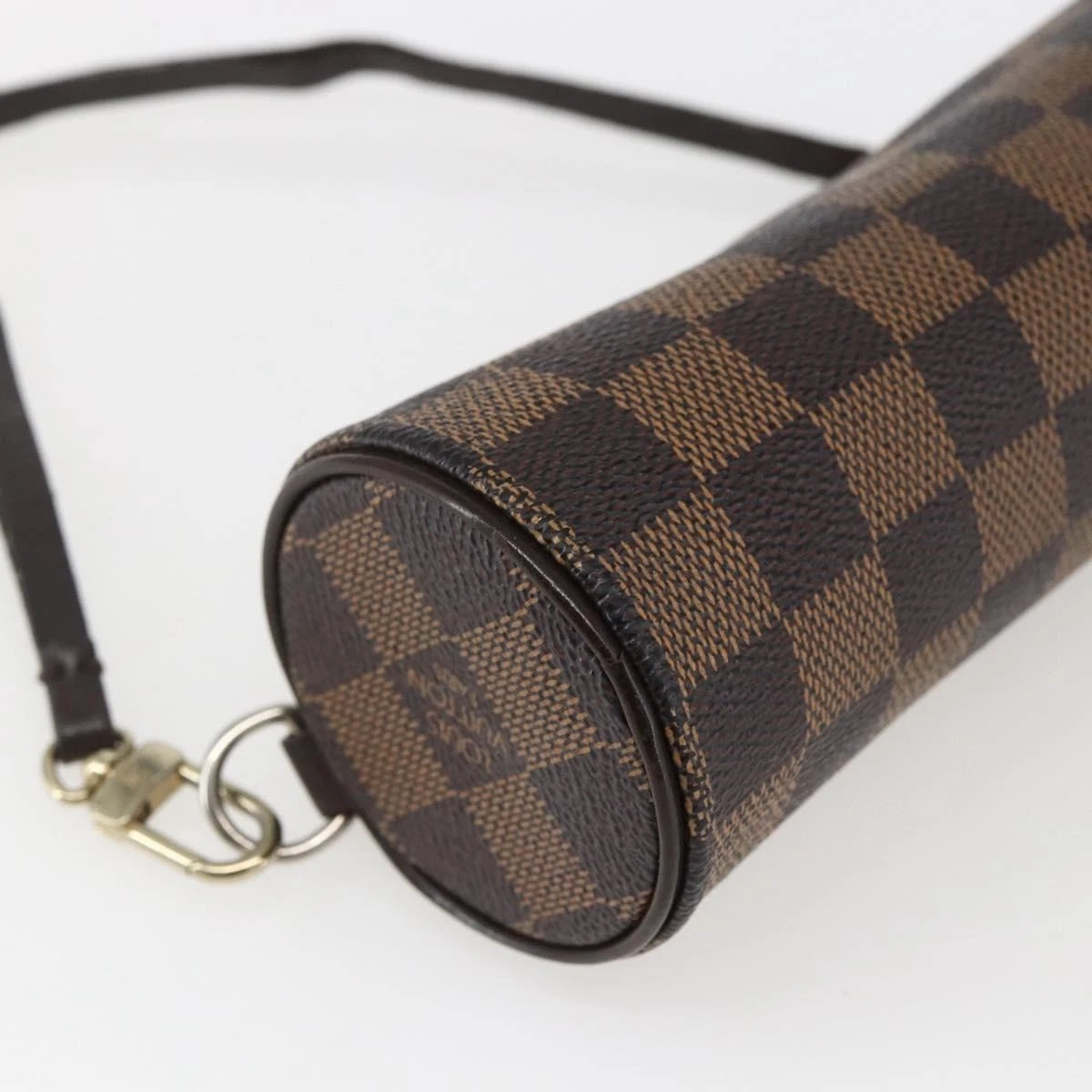 $1560 LOUIS VUITTON Damier Ebene Papillon Pochette VINTAGE
