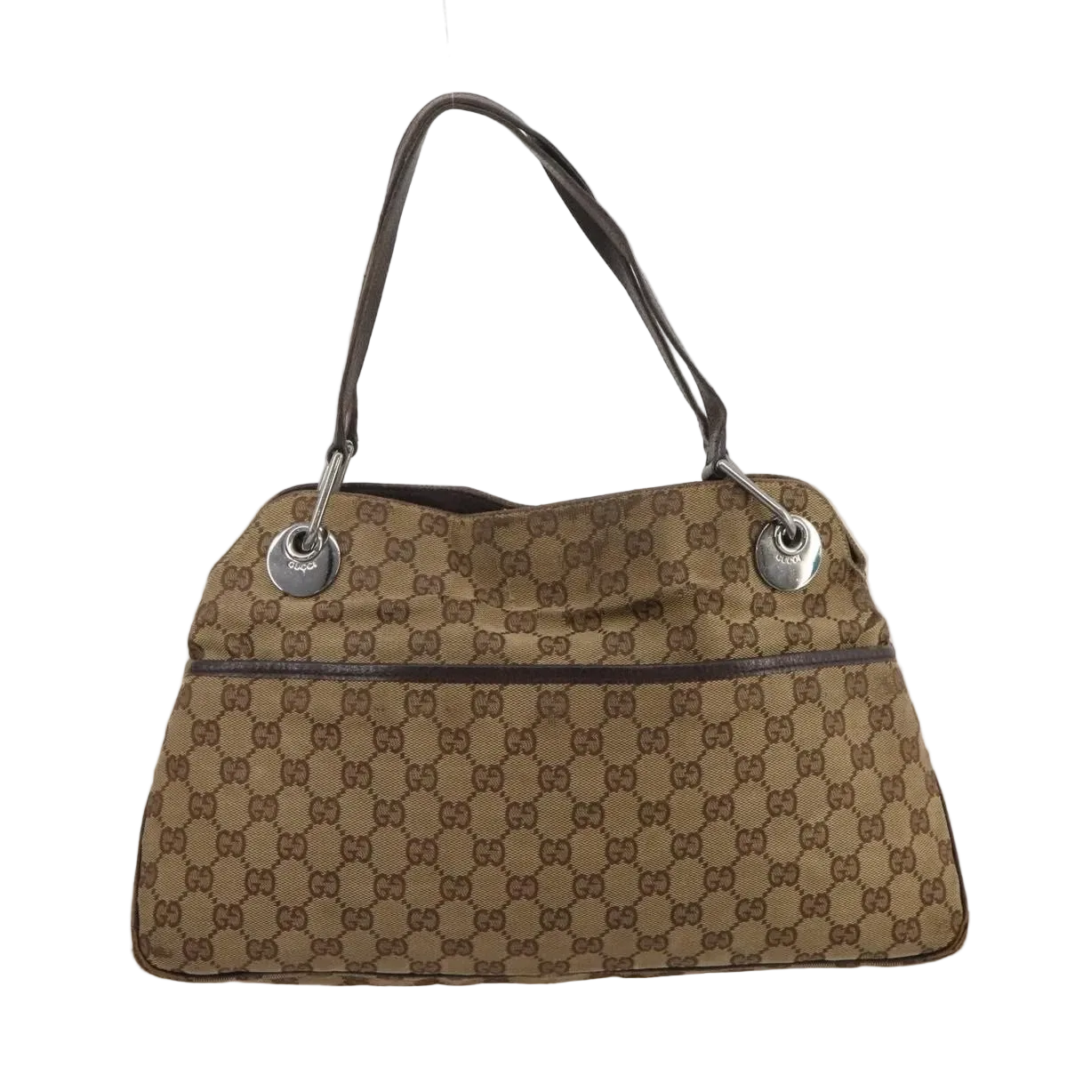 $850 Gucci GG Canvas Eclipse Medium