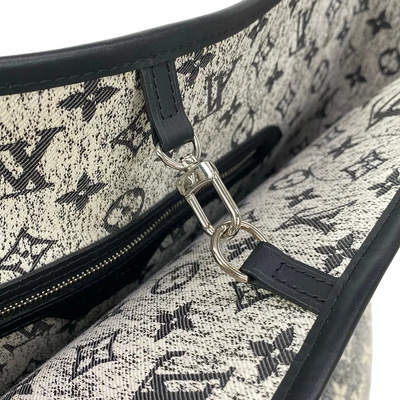 LOUIS VUITTON Neverfull MM M21465 Gray Monogram Jacquard Denim - Unconfirmed