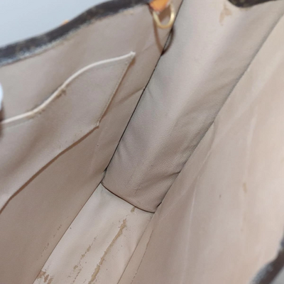 LOUIS VUITTON Monogram Sac Plat Hand Bag