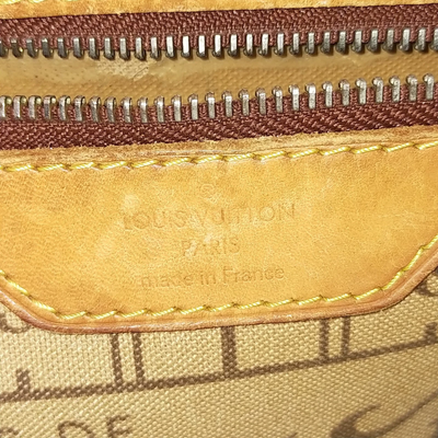 $2100 Louis Vuitton LV Tote Bag Neverfull PM Brown Monogram