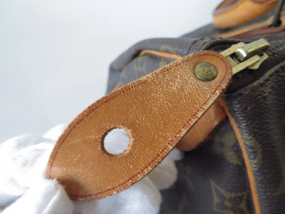 Authentic Louis Vuitton Monogram Speedy 30 Hand Bag F#45163