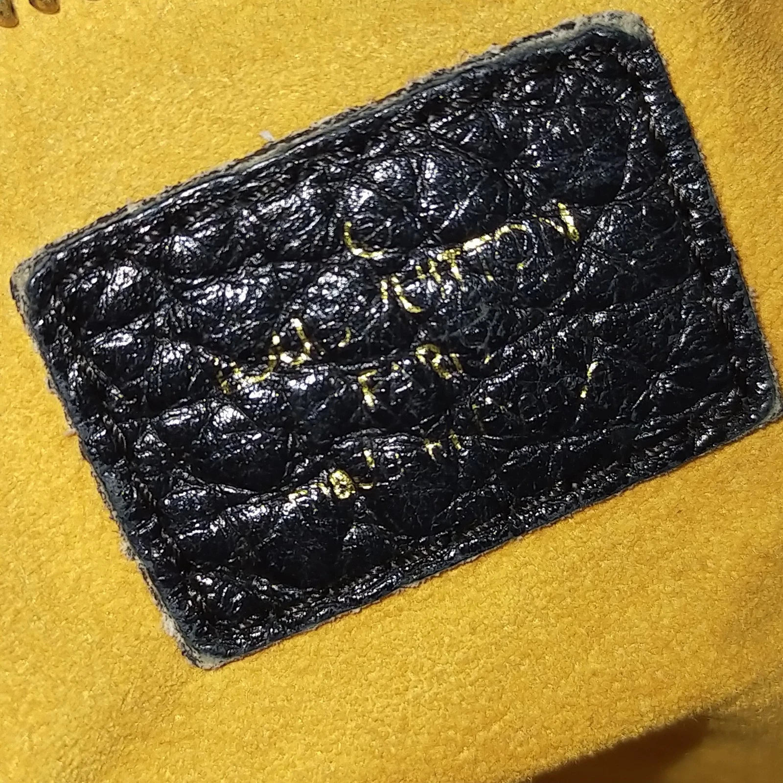 $1965 2007-2009  Louis Vuitton Denim Neo Cabby MM Black