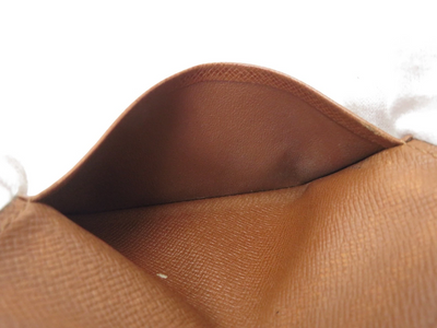 Authentic LOUIS VUITTON Monogram Pocket Organizer de Poche Card Case F#50764