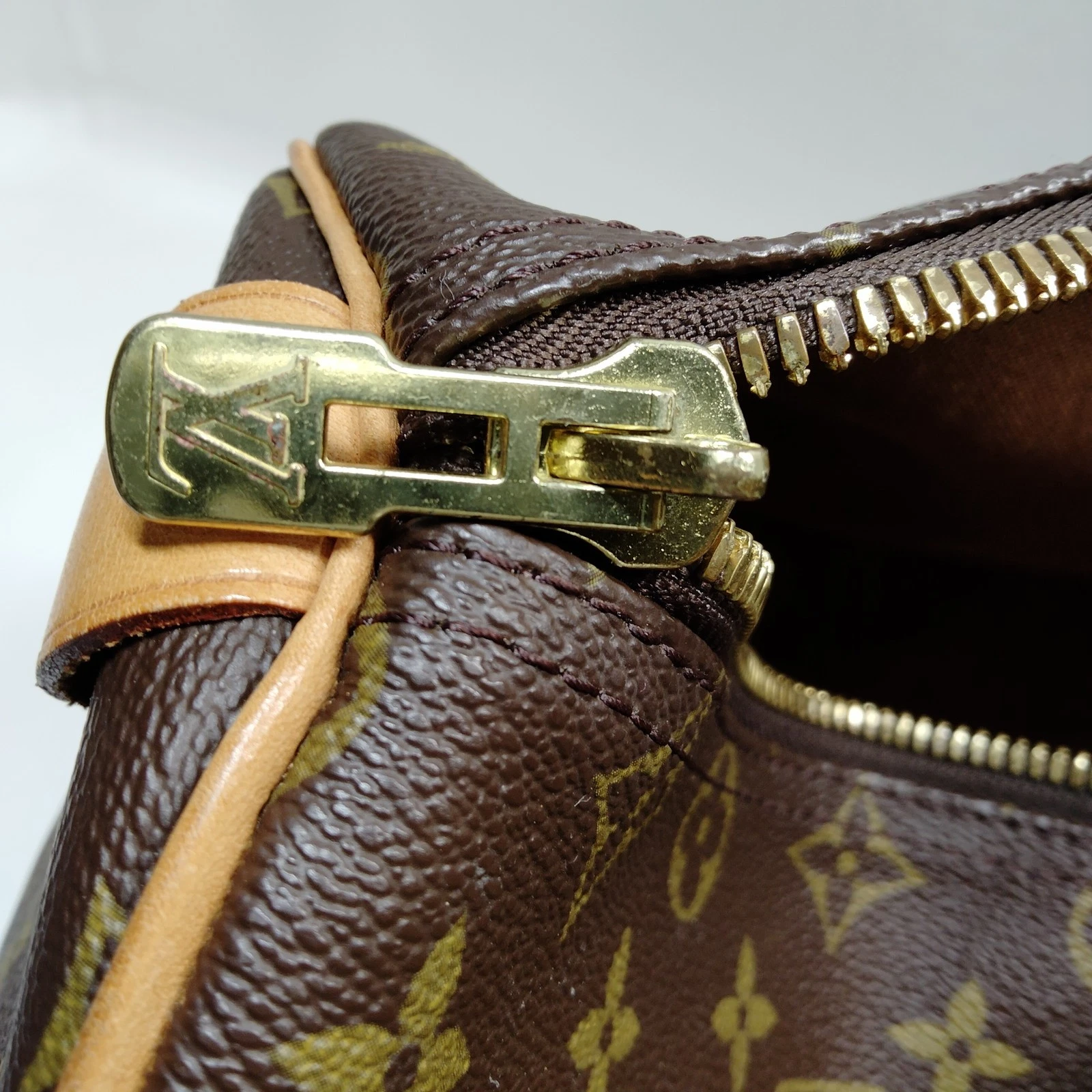Louis Vuitton Keepall 45 Boston Bag Brown Monogram FL0040