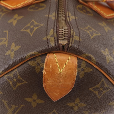 $1540 1984 LOUIS VUITTON Monogram Speedy 30 Hand Bag SA824