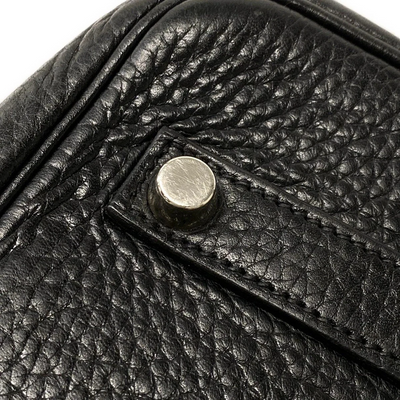 HERMES Birkin 35 Black Togo Square J Handbag 227277376487