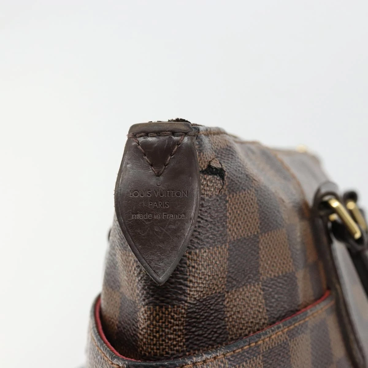$1,350 2014 Louis Vuitton Damier Ebene Totally PM Tote Bag TJ2104
