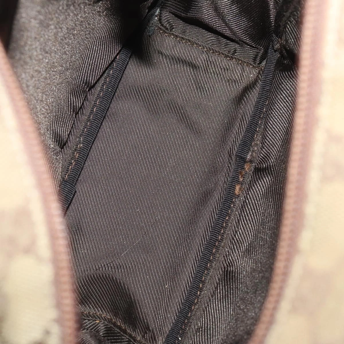 $1280 GUCCI GG Canvas Flight Messenger Bag