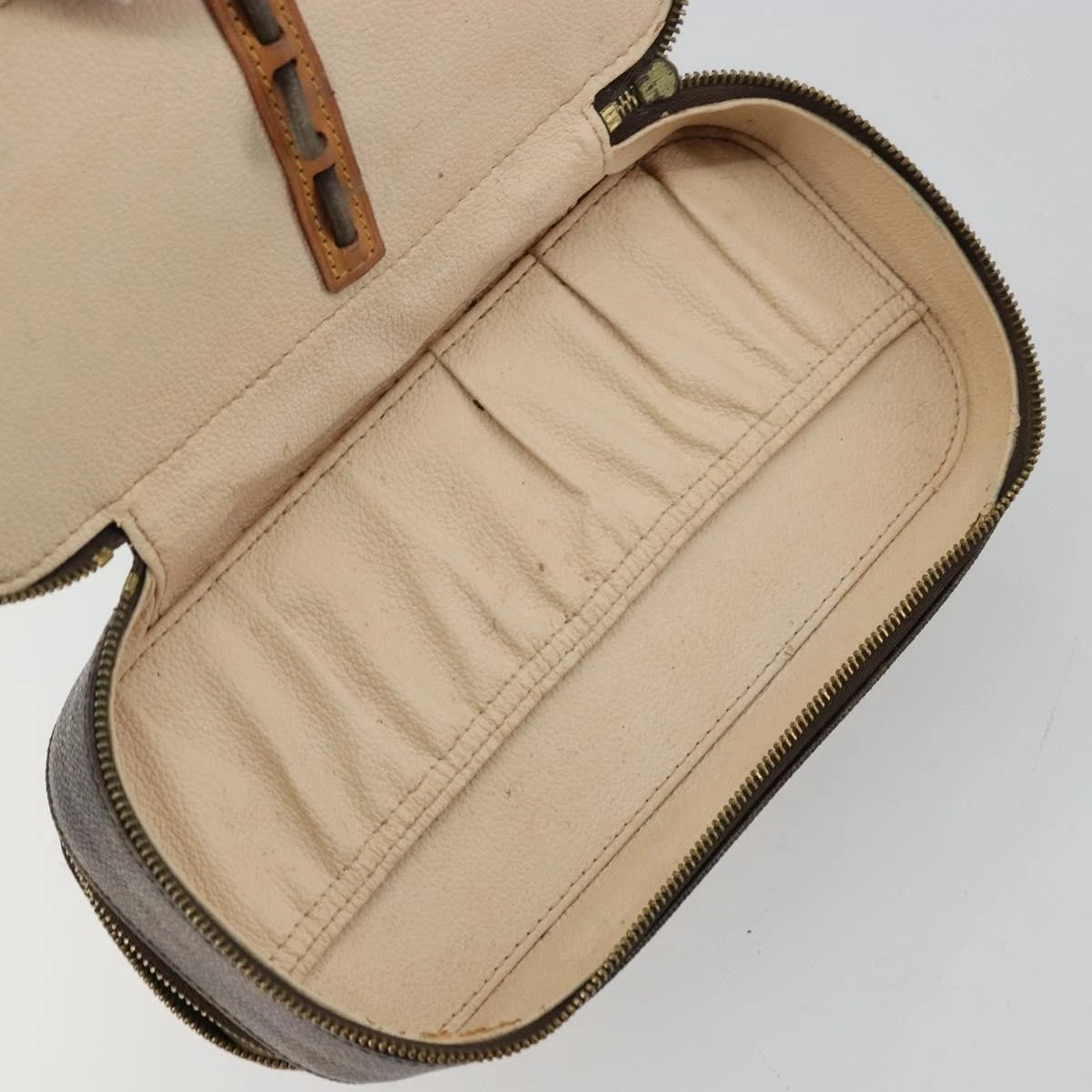 $750 LOUIS VUITTON Monogram Trousse Blush PM VI0052