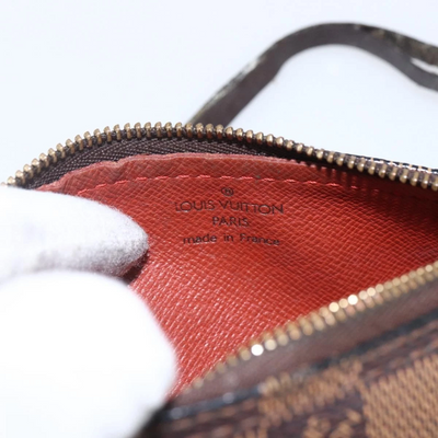 $1560 LOUIS VUITTON Damier Ebene Papillon Pochette VINTAGE