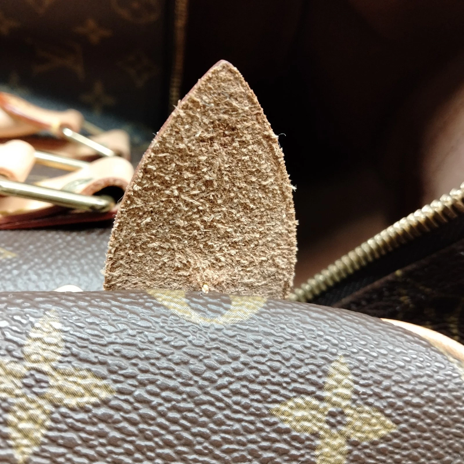 Louis Vuitton Keepall 45 Boston Bag Brown Monogram FL0040