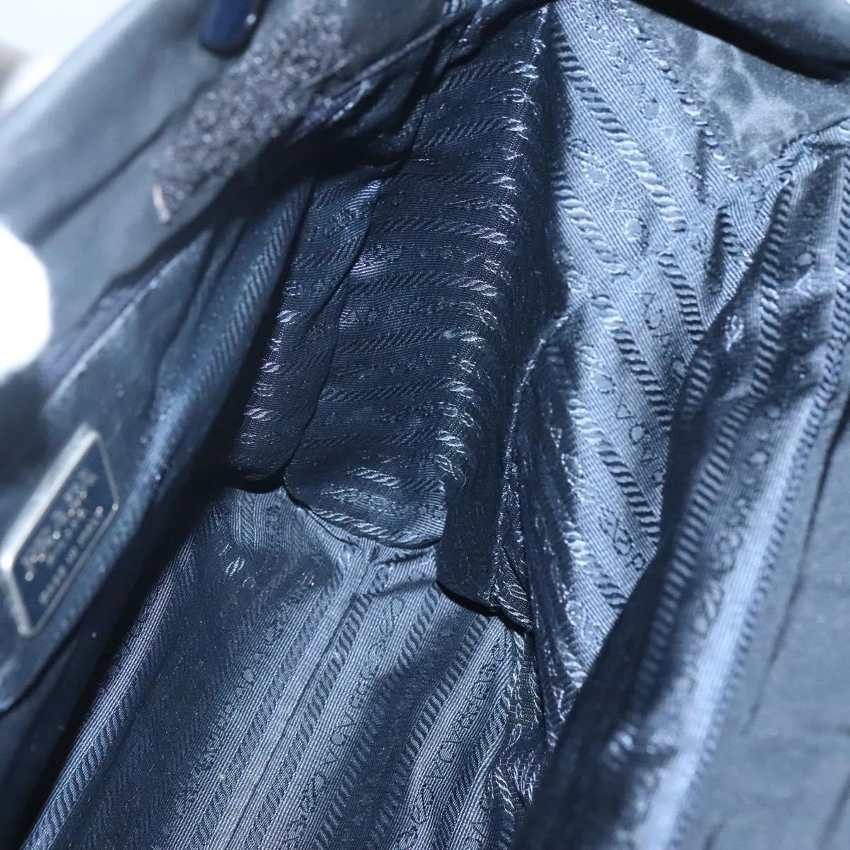 $1250 PRADA Nylon Tessuto Opaline Tote Black