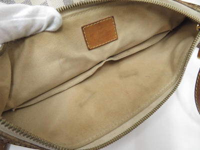 Authentic Louis Vuitton Damier Azur Siracusa PM Shoulder bag F#51011