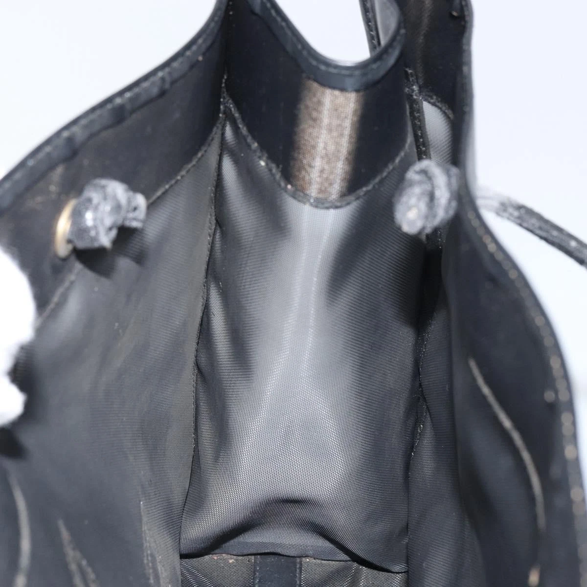 $1650 FENDI Zucca FF Tote Mesh Black Tote 10020342