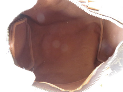 Authentic Louis Vuitton Monogram Speedy 30 Hand Bag F#45163