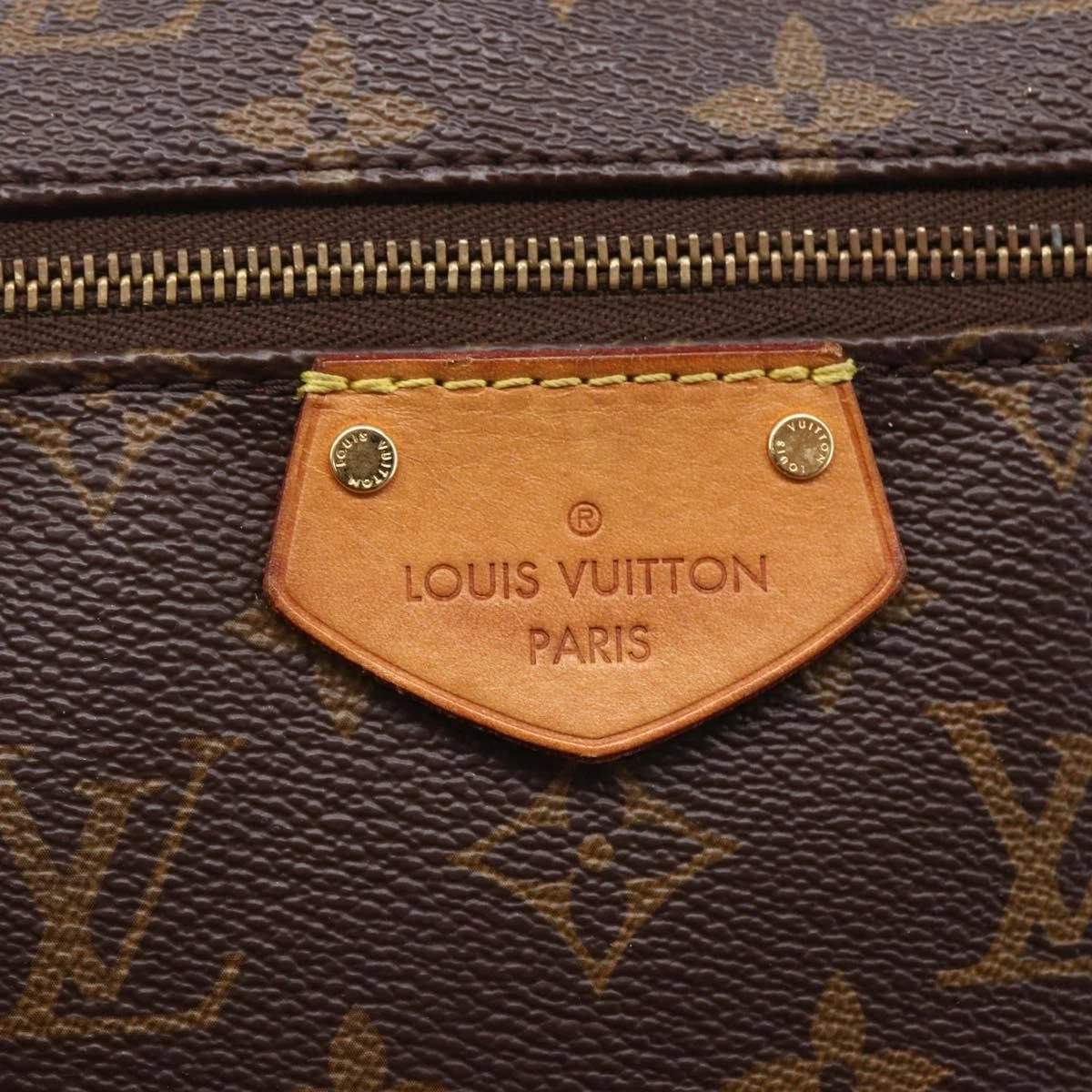 $1490 2016 LOUIS VUITTON Monogram Iena MM Tote Bag FL4166
