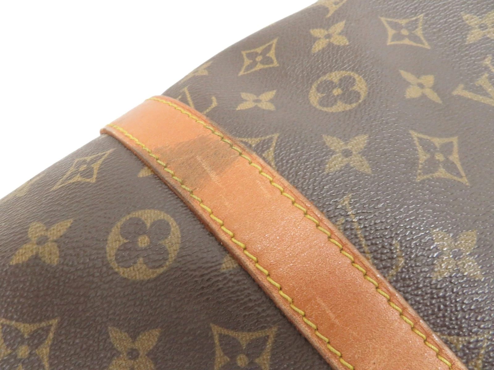 $2170 1985 Louis Vuitton Monogram Duffle Boston Bag Keepall 55 853