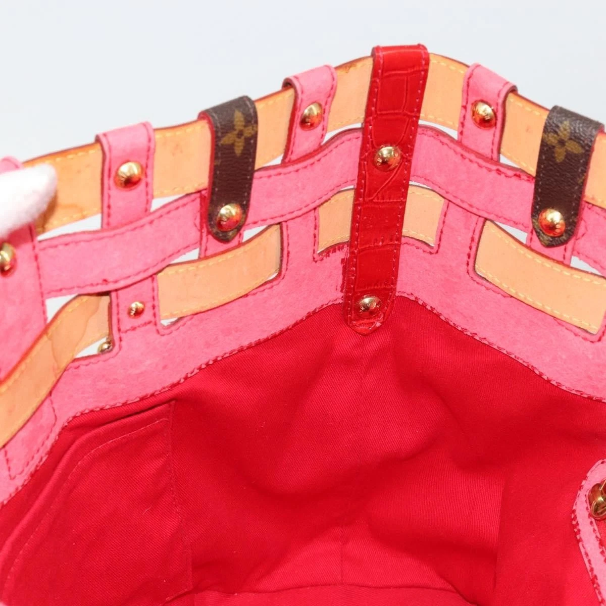 $2150 2007 LOUIS VUITTON Monogram Salina MM Rubis RC3097