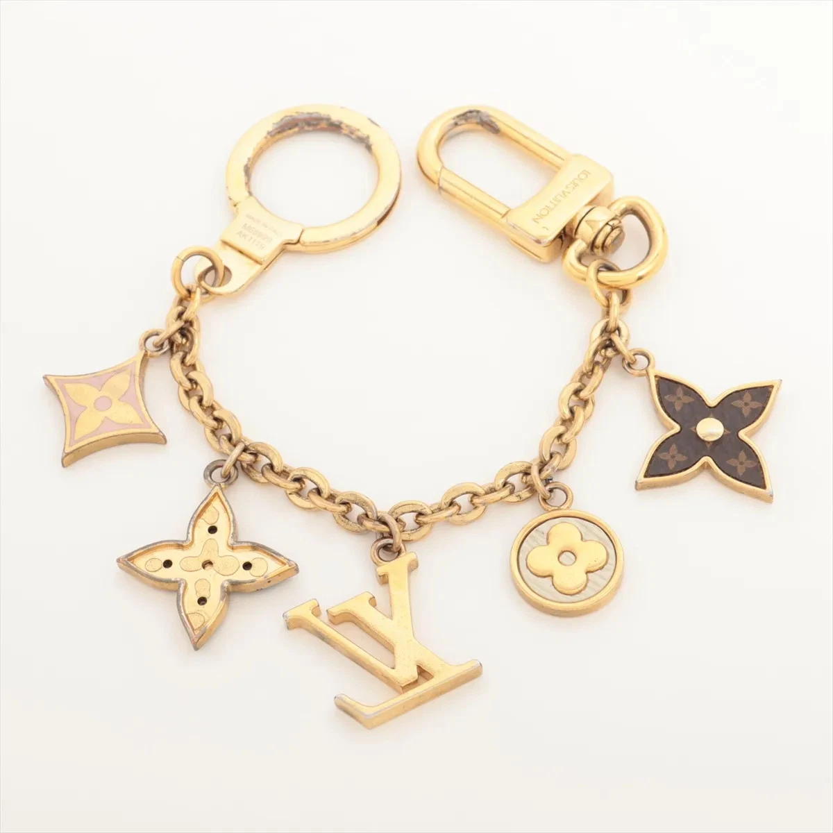$675 2019 Louis Vuitton  Bijou sack Shennu Spring Str AK1119 Charm GP Gold