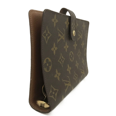 $755 1999 Louis Vuitton Monogram Medium Ring Agenda Cover SP0999