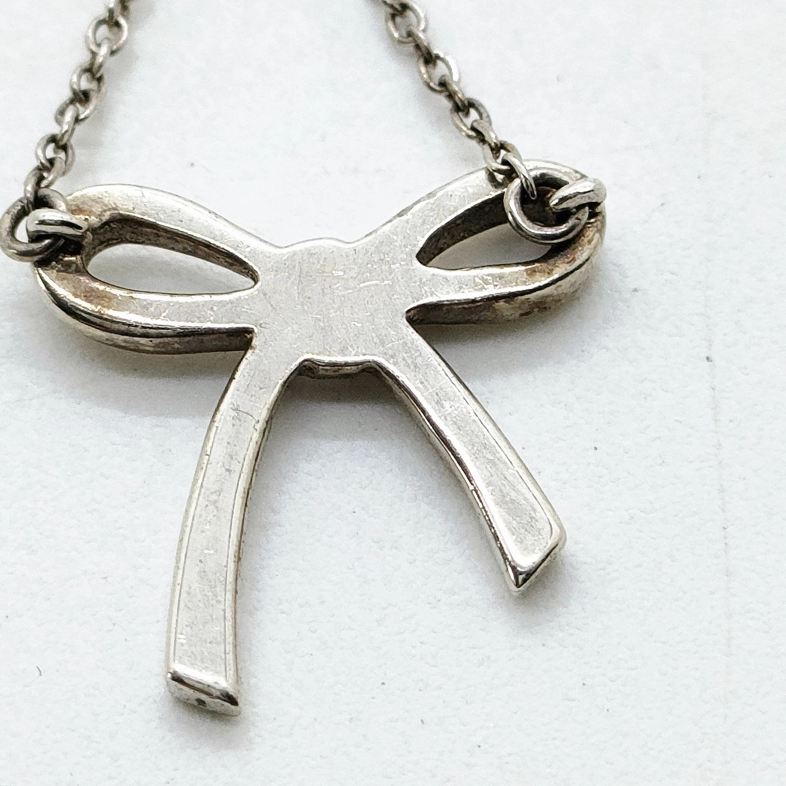 $390 Tiffany and Co. Necklace Silver 925 10019548
