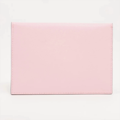 $850 Fendi Vitello Cruise F is Fendi Bi-Color FF 1974 Embossed Envelope